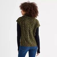 a.n.a Womens Turtleneck Sweater Vest