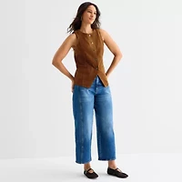 a.n.a Womens Round Neck Vest