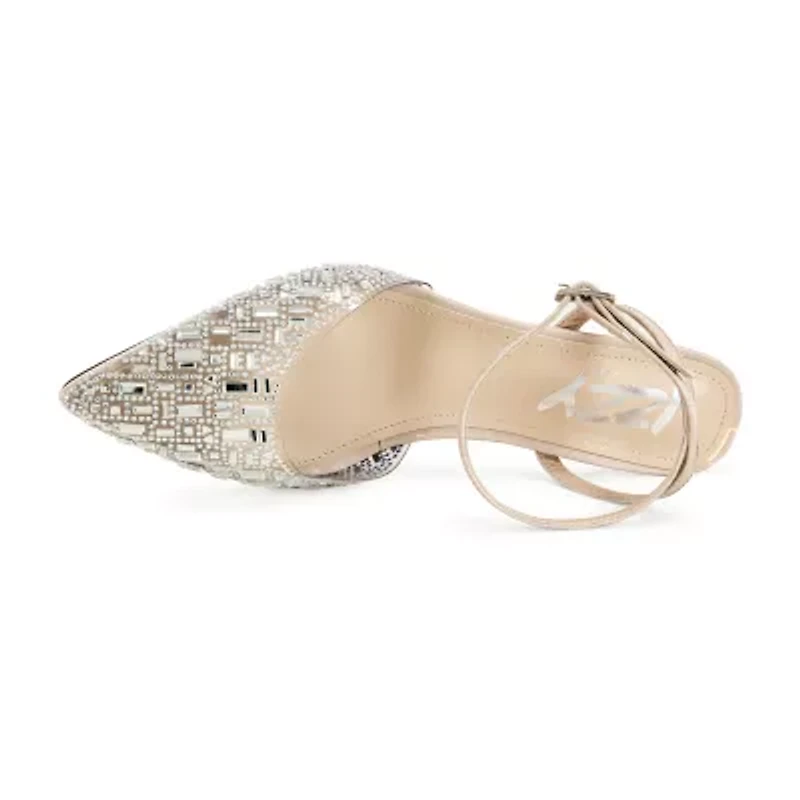 IZZY by AZALEA WANG Jasmina Womens Pointed Closed Toe Stiletto Heel Pumps