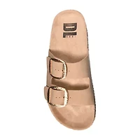 Dirty Laundry Tunder Womens Adjustable Strap Footbed Sandals