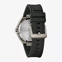 Bulova Mens Black Strap Watch 98b457