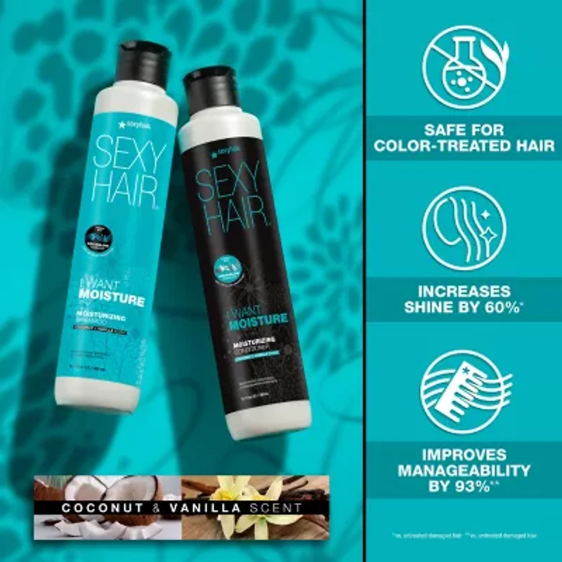 Sexy Hair I Want Moisture Shampoo 33 oz.