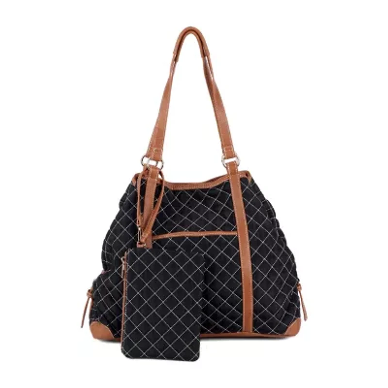 Karla Hanson Reversible 4 Looks 1 Tote Bag