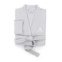 Linum Home Textiles Personalized Smyrna Bathrobe Unisex Adult Long Sleeve Length Robe