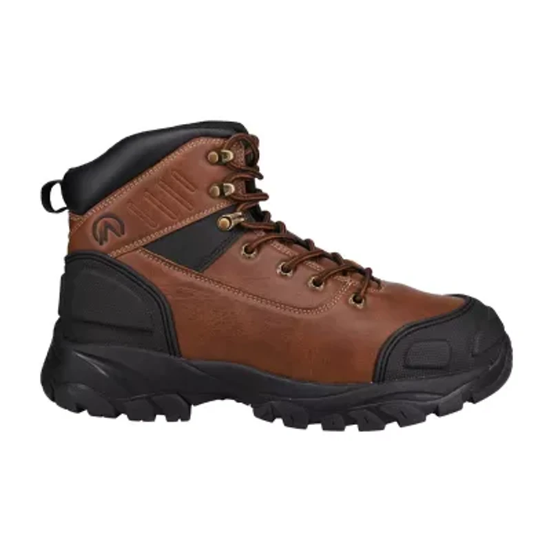 NEVADOS Mens Pause Slip Resistant Flat Heel Work Boots