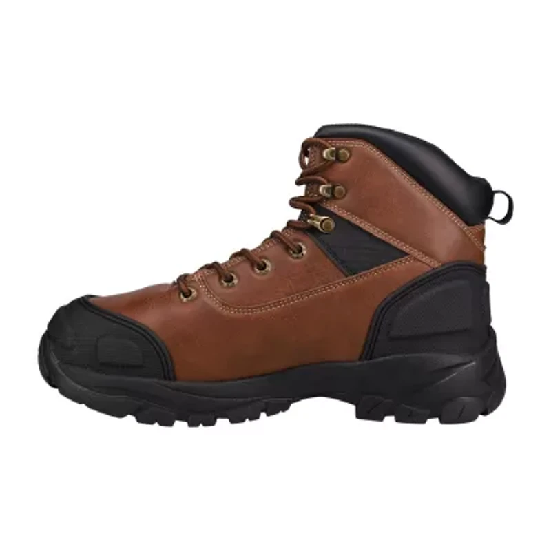 NEVADOS Mens Pause Slip Resistant Flat Heel Work Boots
