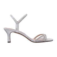 I. Miller Barron Womens Square Open Toe Flared Heel Pumps