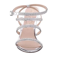 I. Miller Sam Womens Almond Open Toe Cone Heel Pumps