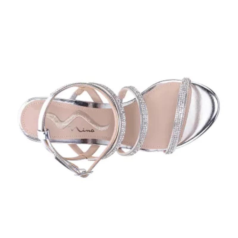 I. Miller Sam Womens Almond Open Toe Cone Heel Pumps