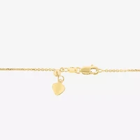 Effy Final Call Womens 1/10 CT. T.W. Natural White Diamond 14K Gold Over Silver Round 18 Inch Pendant Necklace