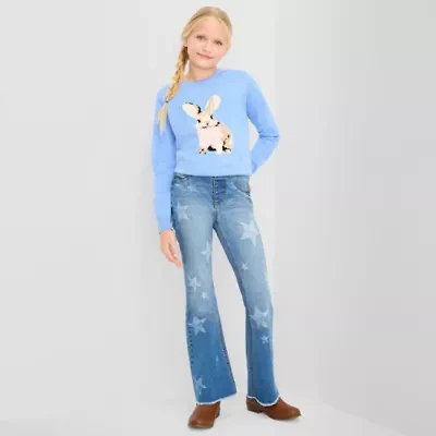 Vanilla Star Big Kid Girls Flare Leg Jean