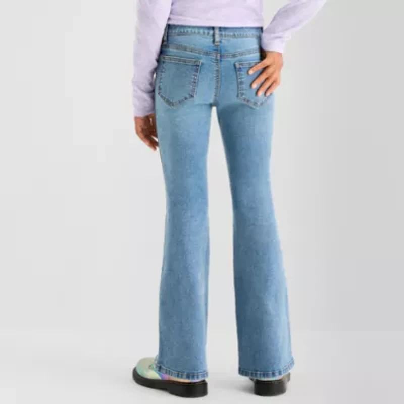 Vanilla Star Big Kid Girls Flare Leg Jean