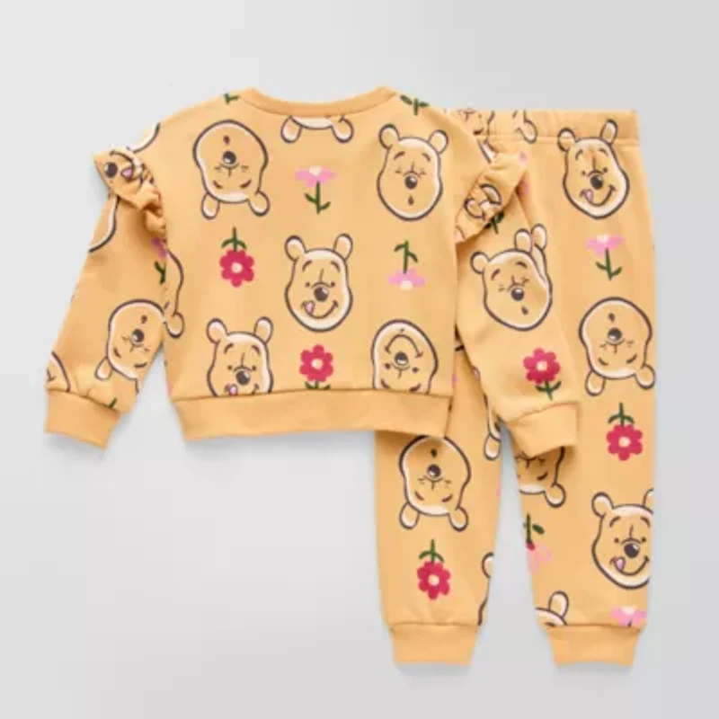 Disney Baby Girls 2-pc. Winnie The Pooh Pant Set