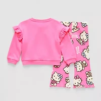 Baby Girls 2-pc. Hello Kitty Pant Set