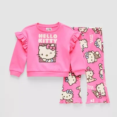 Baby Girls 2-pc. Hello Kitty Pant Set