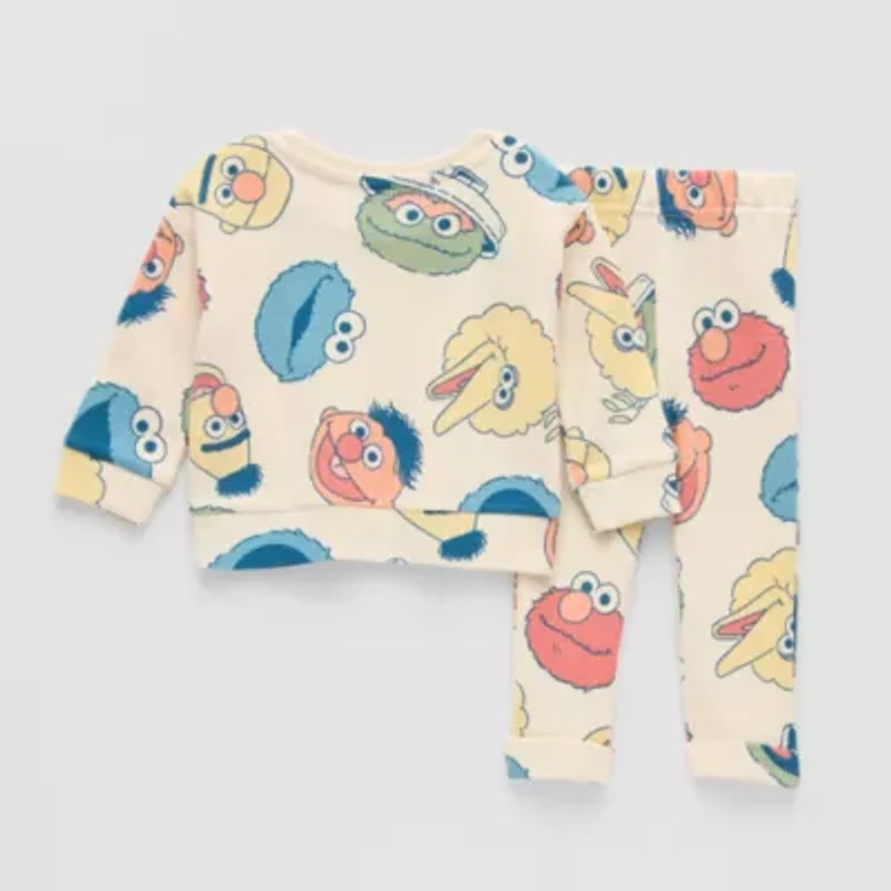 Baby Boys 2-pc. Sesame Street Pant Set
