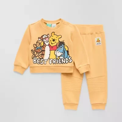 Disney Baby Boys 2-pc. Winnie The Pooh Pant Set