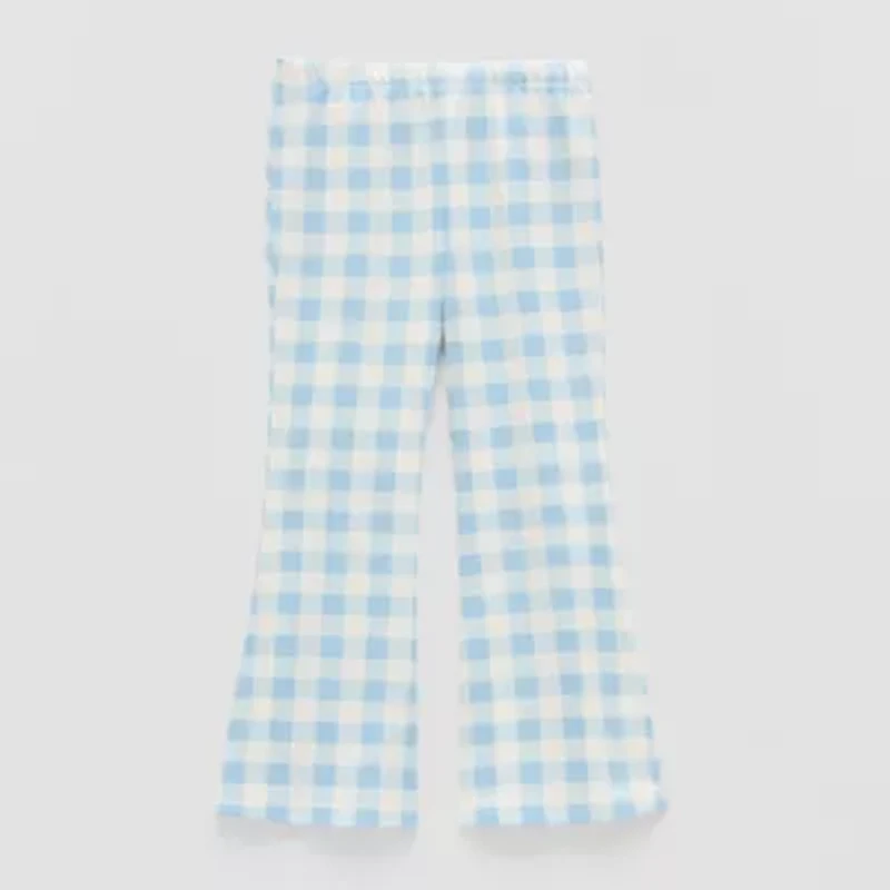 Okie Dokie Toddler & Little Girls Cotton Flare Full Length Leggings