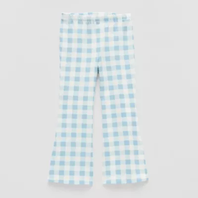 Okie Dokie Toddler & Little Girls Cotton Flare Full Length Leggings