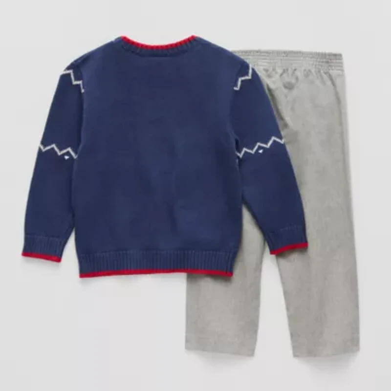IZOD Holiday Toddler Boys 2-pc. Sweater Set