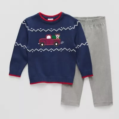 IZOD Holiday Toddler Boys 2-pc. Sweater Set