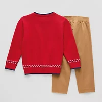 IZOD Holiday Toddler Boys 2-pc. Sweater Set