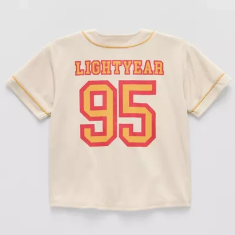 Disney Collection Little & Big Kid Boys Crew Neck Toy Story Short Sleeve Jersey