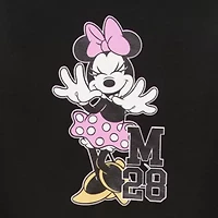 Disney Collection Little & Big Kid Girls Long Sleeve Minnie Mouse Sweatshirt Dress