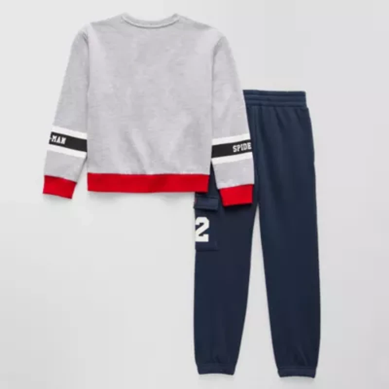 Disney Collection Little & Big Kid Boys 2-pc. Spiderman Pant Set