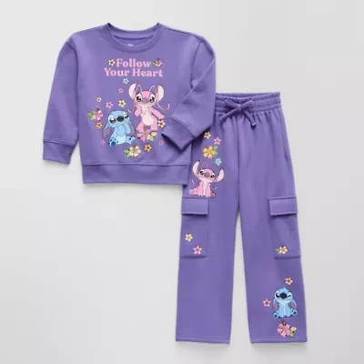 Disney Collection Little & Big Kid Girls 2-pc. Sweater Set