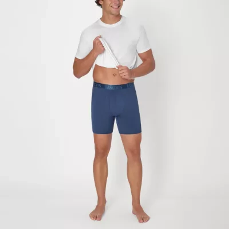 Hanes Originals Supersoft Total Support Pouch Mens 3 Pack Boxer Briefs Uosba3