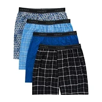 Hanes Freshiq Comfortflex Waistband Mens 4 Pack Boxers J838t4