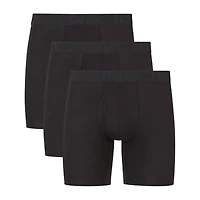 Hanes Originals Supersoft Mens 3 Pack Cooling Multi-Pack Comfort Waistband Trunks Uo2ta3
