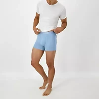Hanes Originals Supersoft Mens 3 Pack Cooling Multi-Pack Comfort Waistband Trunks Uo2ta3