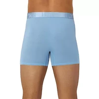 Hanes Originals Supersoft Mens 3 Pack Cooling Multi-Pack Comfort Waistband Trunks Uo2ta3
