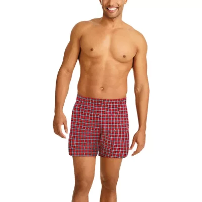 Hanes Freshiq Comfortflex Waistband Mens 4 Pack Boxers J838t4