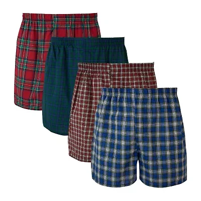 Hanes Freshiq Comfortflex Waistband Mens 4 Pack Boxers J838t4