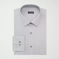 Van Heusen Ultra Flex Mens Regular Fit Stretch Fabric Wrinkle Free Long Sleeve Dress Shirt