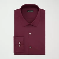 Van Heusen Ultra Wrinkle Free Mens Slim Fit Stretch Fabric Long Sleeve Dress Shirt