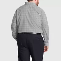 Van Heusen Big And Tall Comfort Performance Mens Regular Fit Stretch Fabric Wrinkle Free Long Sleeve Dress Shirt