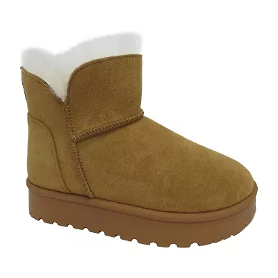 Pop Big Kid Girls Selara Flat Heel Winter Boots