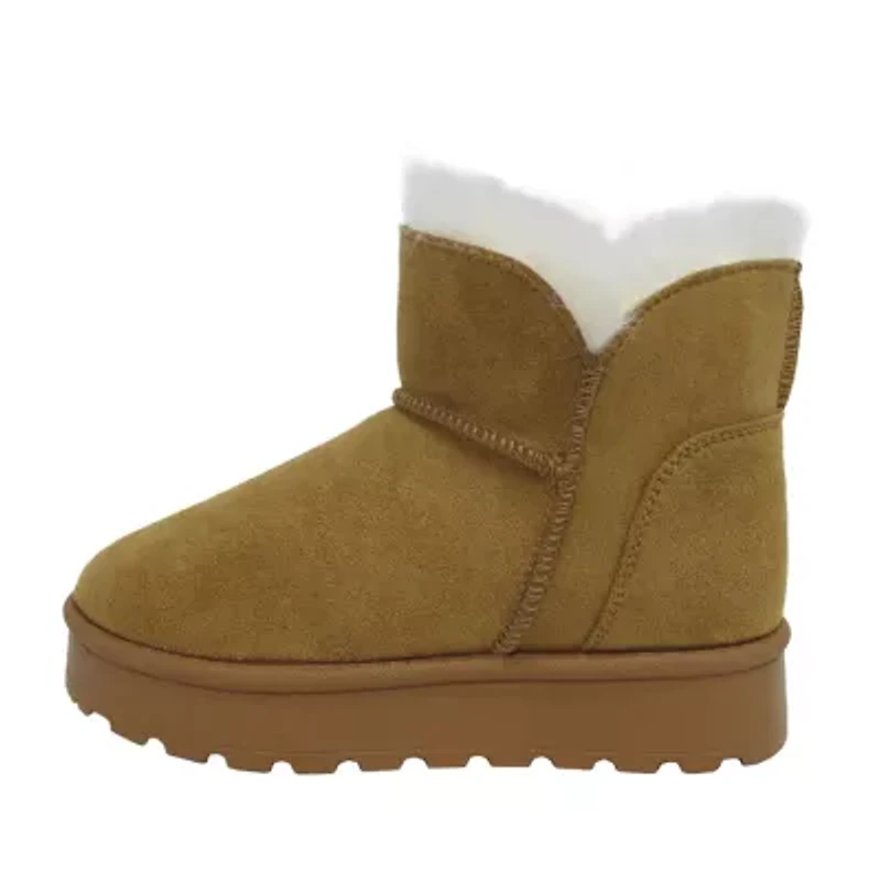 Pop Big Kid Girls Selara Flat Heel Winter Boots