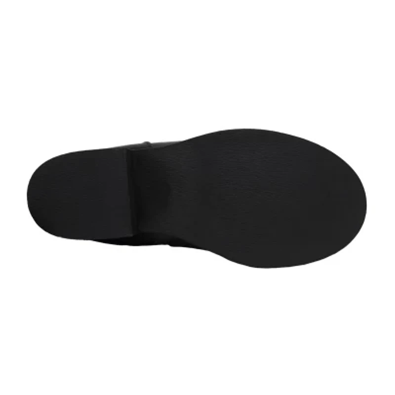 Pop Big Kid Girls Patty Block Heel Booties