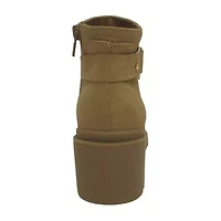 Pop Big Kid Girls Youthful Block Heel Booties