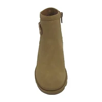 Pop Big Kid Girls Youthful Block Heel Booties