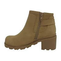 Pop Big Kid Girls Youthful Block Heel Booties