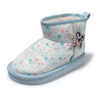 Ground Up Toddler Girls Disney Princess Cozy Boot Flat Heel Winter Boots