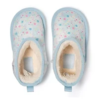Ground Up Toddler Girls Disney Princess Cozy Boot Flat Heel Winter Boots