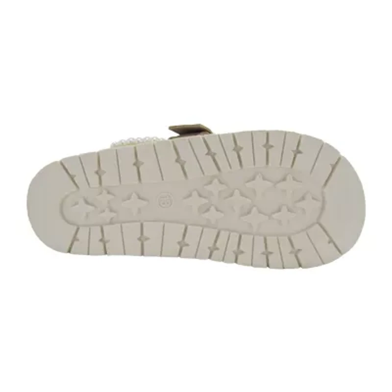 Pop Brystol Little & Big Kid Girls Round Closed Toe Mules