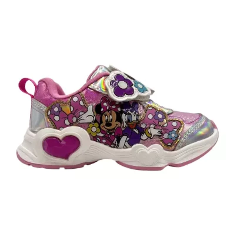 Disney Collection Minnie And Daisy Toddler Girls Sneakers